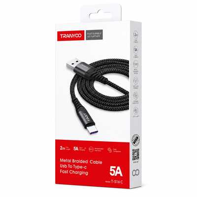 كابل Tranyoo T-S16C USB إلى Type-C