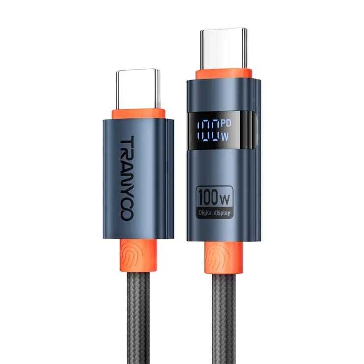 كابل Tranyoo CC-6 بشاشة رقمية 100W