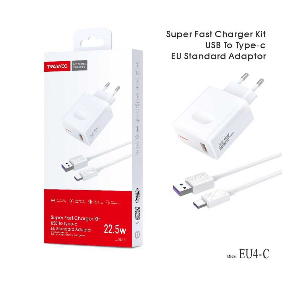 شاحن Tranyoo EU4-C 22.5W